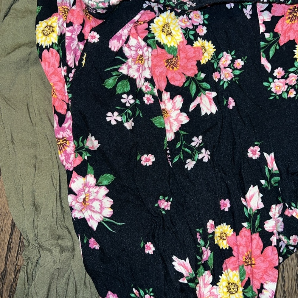 3 Pair H&M Elastic Waist Drawstring Pants Size 14 - image 5